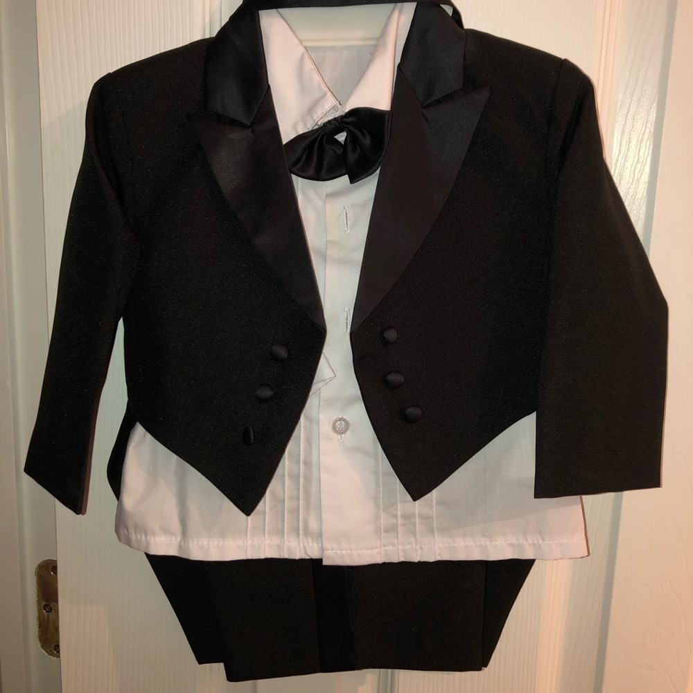 Toddler tuxedo